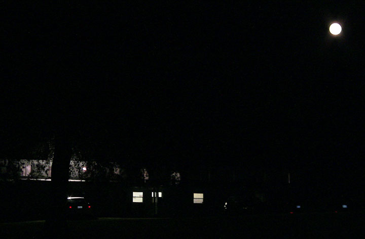 Moon over Rec Building
